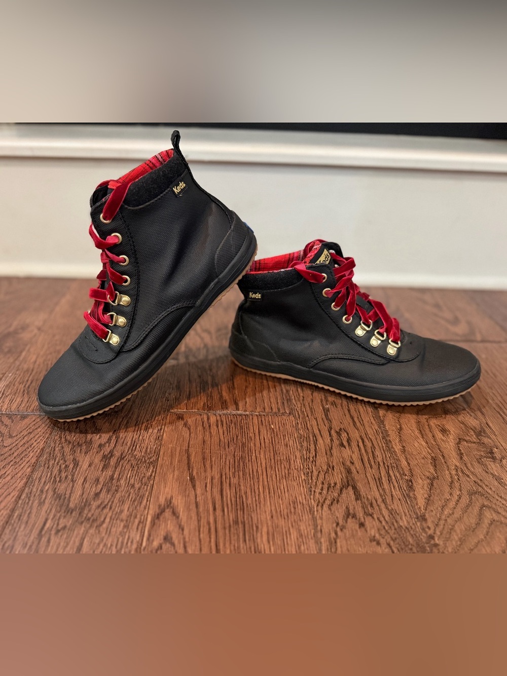Keds Scout Boot II Black Water Resistant Canvas Boots Women’s Size 9 Rain Boots
